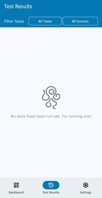 Delete all tests results Delete all tests results